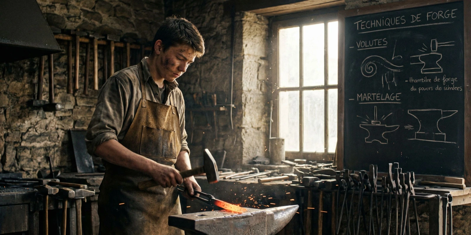 Programme du CAP Ferronnier d'Art : Matières, Horaires et Techniques Enseignées